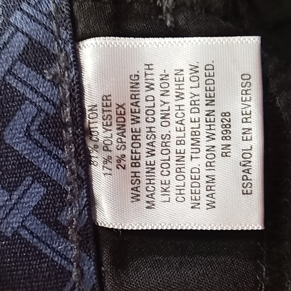 J M Collection Mid-Rise Tapered Leg Blue Jeans Size 8 - Picture 15 of 16